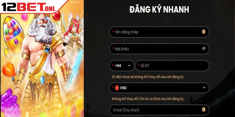 Đại Lý 12BET - Hướng Dẫn Thành Viên Hợp Tác Dễ Dàng 18 Hoàn thiện biểu mẫu đăng ký 12BET chuẩn là bước thiết yếu